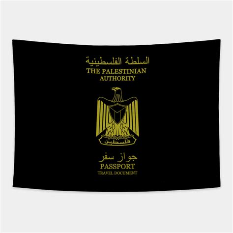 Palestinian passport - Palestine - Tapestry | TeePublic