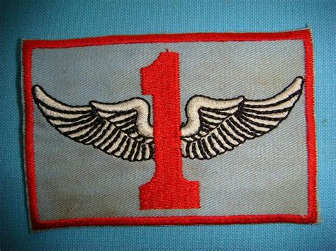 VIETNAM WAR PATCH, US ARMY 1st INFANTRY DIVISION AVIATION SECTION ...