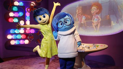 Joy And Sadness From Pixar's 'Inside Out' Are Heading To Epcot Character Spot - Doctor Disney