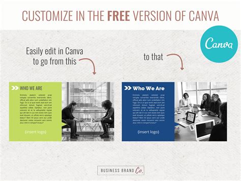 Business Presentation Canva Template - Etsy UK