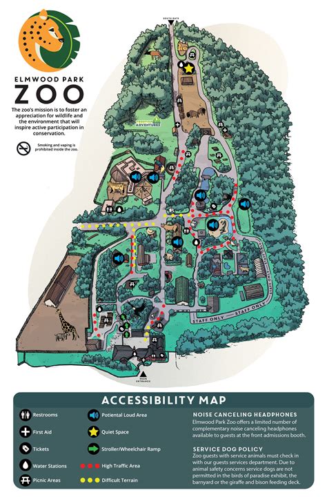 Accessibility & Amenities | Elmwood Park Zoo