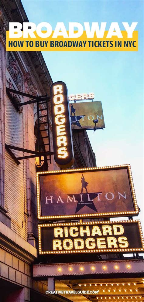 10 TOP TIPS FOR BUYING BROADWAY TICKETS IN NEW YORK CITY