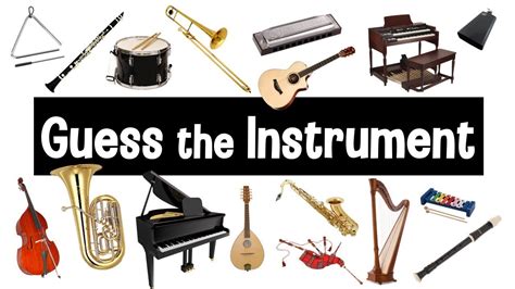 Guess the Sound | Musical Instruments Quiz | Instrument Sounds - YouTube