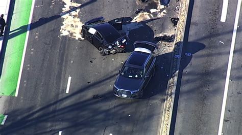 I-880 shooting suspect arrested after leading CHP on car chase that ended in crash near Fremont ...