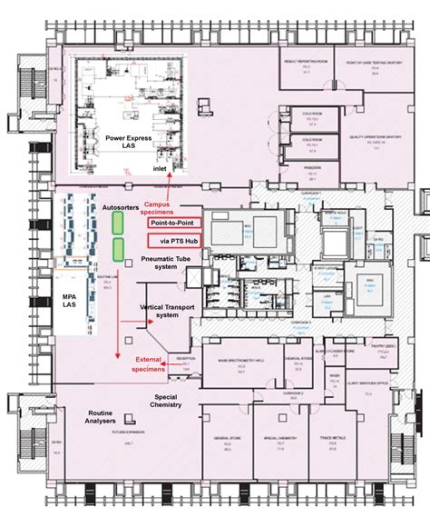 Clinical Laboratory Floor Plan Design - floorplans.click