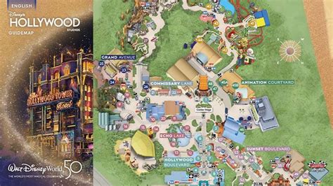 Hollywood Studios Map 2024 inf PDF and Printable Formats