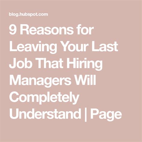 reason leaving job examples Leaving job reasons reason choose board resume hiring managers ...