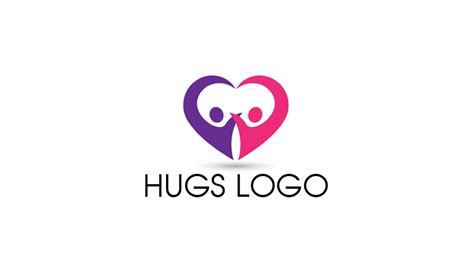 Hugs Logo Design Tutorial - YouTube