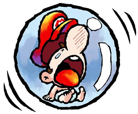 Baby Mario - Characters & Art - Yoshi's Island DS