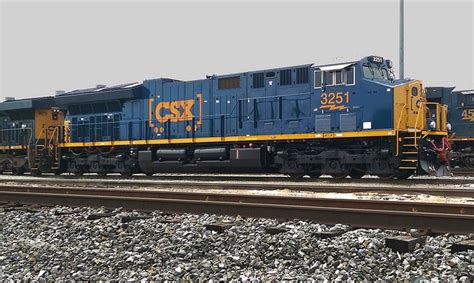 (ET44AC) CSX Transportation #3251 G.E. Evolution Series. A Tier 4 ...