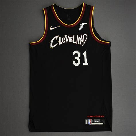 Jarrett Allen - Cleveland Cavaliers - Game-Worn City Edition Jersey ...