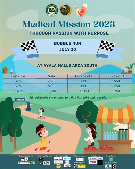 Medical Mission: Through Passion with Purpose Bubble Run 2023 - Takbo.ph