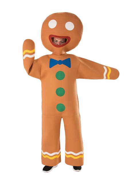 Mens Gingerbread Man Costume - PartyBell.com