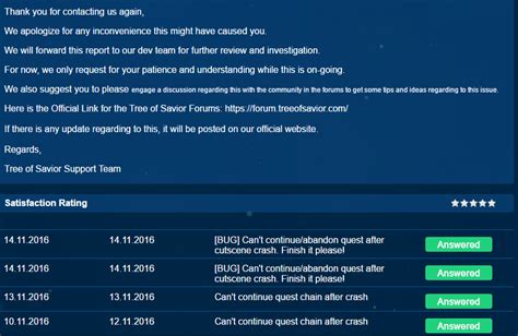[Resolved] Broken Quest - Unresolved Issues - Tree of Savior Forum