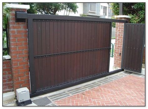 Sliding Gates For Houses | House gate design, House main gates design, Front gate design