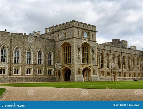 State Rooms in Windsor Castle, Berkshire, UK Stock Image - Image of ...