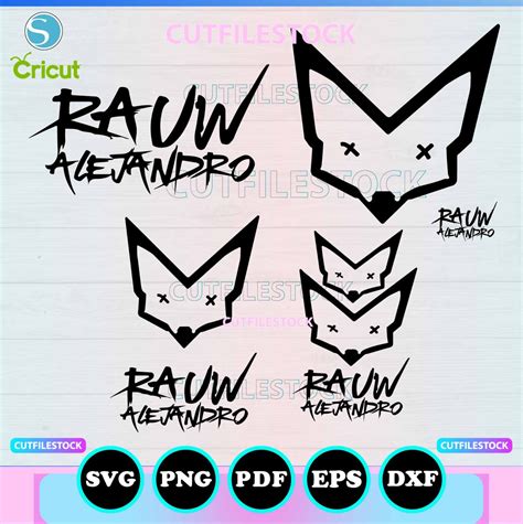 Rauw Alejandro Svg Png, Rauw Alejandro SVG Bundle, Silhouette, Cricut