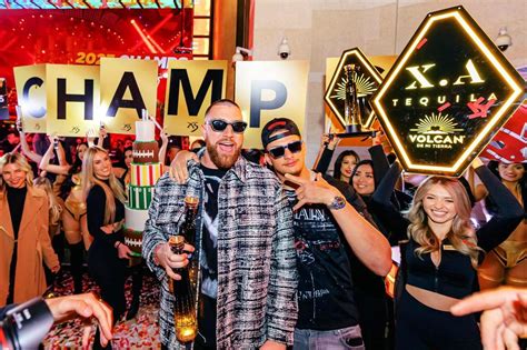 KC Chiefs Celebrate Super Bowl Win at XS Nightclub Las Vegas | Us Weekly