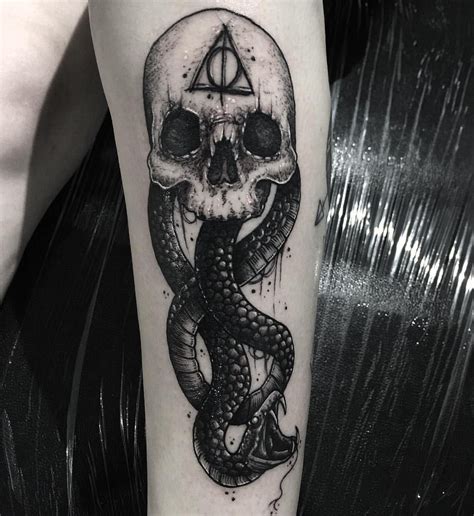 Harry Potter Snake Tattoo