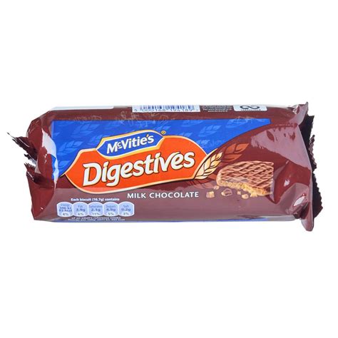 McVities Digestives Milk Chocolate Biscuits 266g – British Food Shop