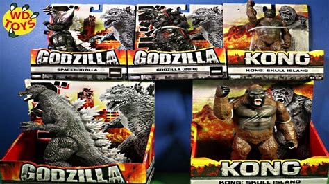 Godzilla vs Kong Toys 2020 Movie Toys King Kong Vs Godzilla WD Toys ...