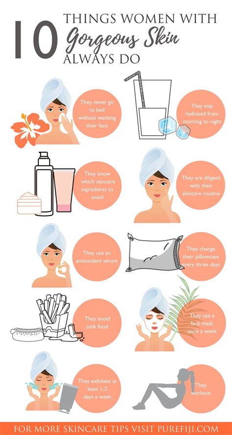 10 Things Women with Gorgeous Skin Always Do | Natural skin care ...