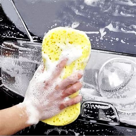 Random Color 23 * 11 Cm Vacuum Compressed Sponge Car Wash Sponge Magic Car Cleaning Vacuum ...