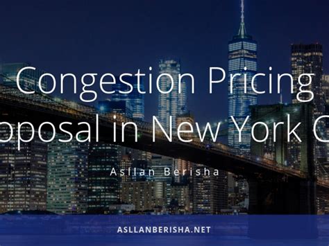 Congestion Pricing Proposal in New York City | New York City, NY Patch