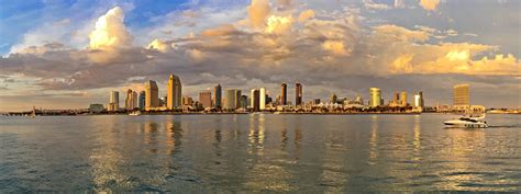 San Diego Waterfront [2357 x 884] : r/CityPorn