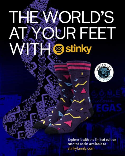 The world’s at your feet with Stinky – Stinky Socks