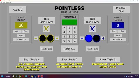 Pointless Game Show Software - Etsy