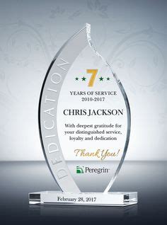 49 Years of Service Awards ideas | service awards, award plaque, awards