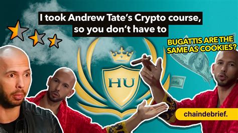 I Took Andrew Tate's Crypto Course So You Don't Have To - Chain Debrief