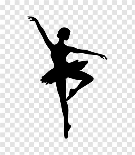 Modern Dance Ballet Dancer Silhouette Transparent PNG