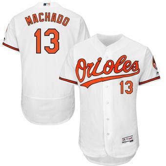 Manny Machado Baltimore Orioles Mens White jersey