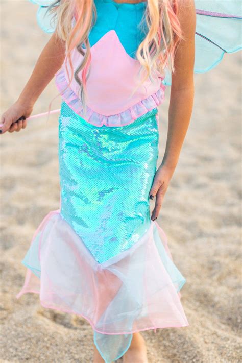 Deluxe Mermaid Costume - 4 Piece Complete Set! | Sparkle In Pink