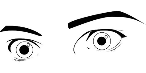 Free vector graphic: Eyes, Eyebrows, Brows, Seeing - Free Image on Pixabay - 149668