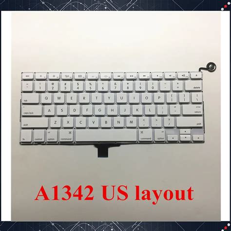 New For Apple Macbook 13" inch A1342 Keyboard with backlight US USA ...