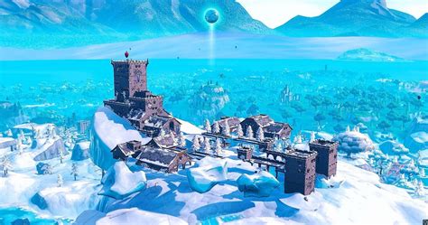 The Ice At Fortnite's Polar Peak Is Melting And There Is Something (Or ...