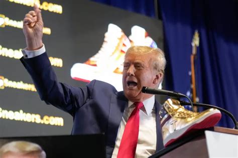 Trump Launches Sneaker Line "Trump Sneakers" as Legal Fines Mount ...