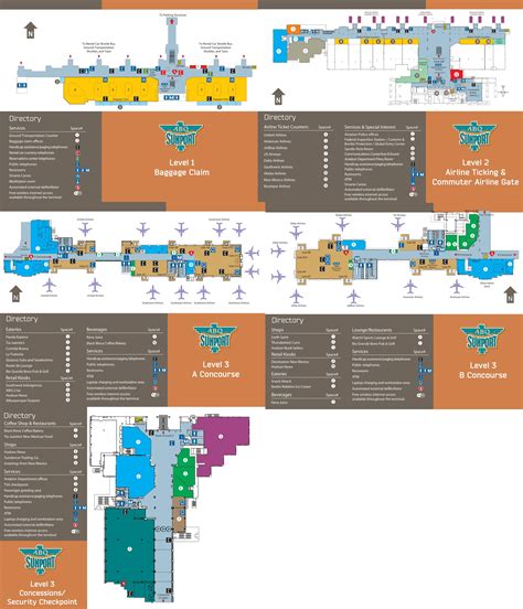 Albuquerque International Sunport map - Ontheworldmap.com