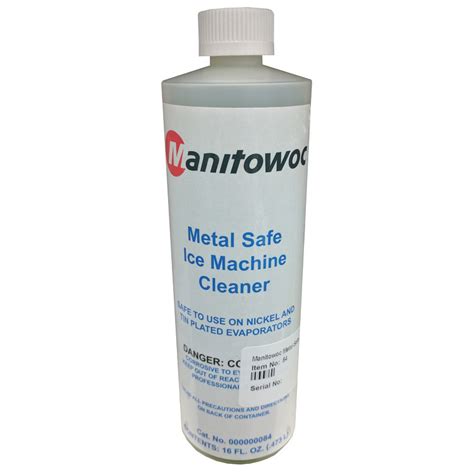 Manitowoc 84 Ice Machine Cleaner, Metal Safe, 16 oz