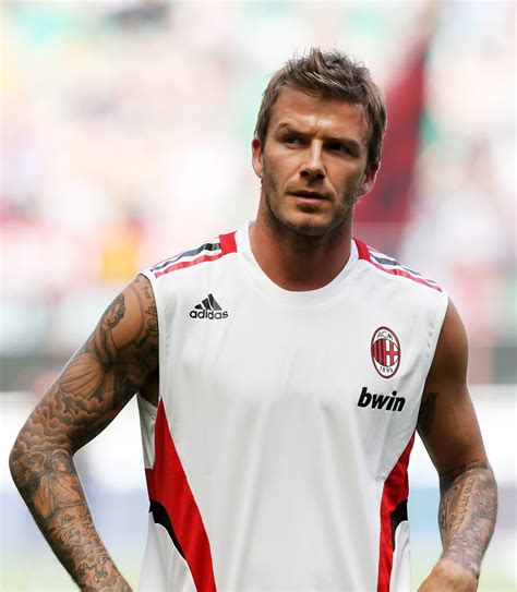 David Beckham Photos Photos - AC Milan v AS Roma - Serie A - Zimbio