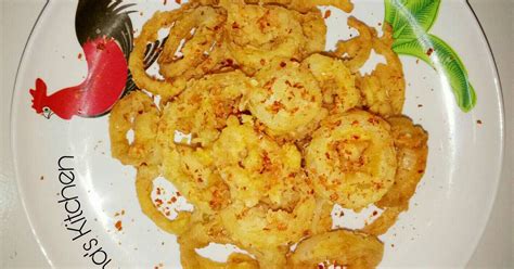 140 resep bawang bombay goreng tepung ( onion rings ) enak dan sederhana - Cookpad