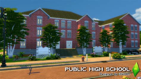 Best Sims 4 High School Lots (All Free To Download) – FandomSpot