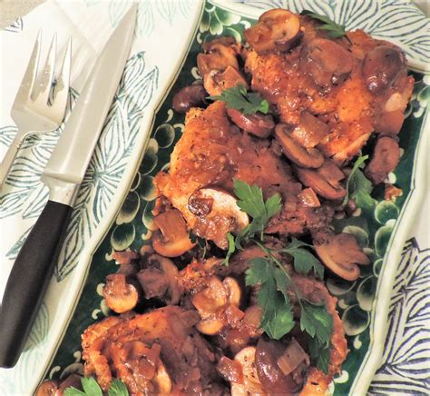 Porter-Braised Chicken Thighs - My Midlife Kitchen