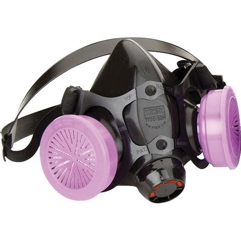 Airgas - HON770030M - Honeywell Medium 7700 Series Half Face Silicone Air Purifying Respirator ...