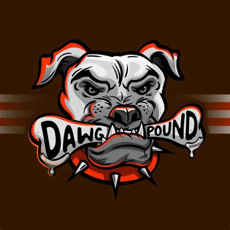 Cleveland Browns Reveal Top 10 Submissions For New Dawg Pound Logo ...