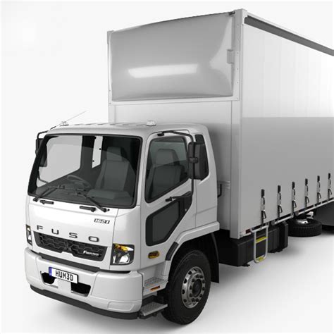 Mitsubishi Fuso Fighter Model - TurboSquid 1411441