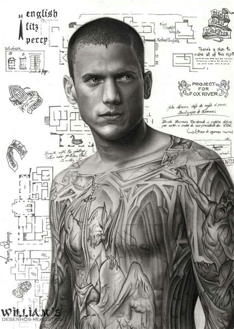 Pin by Khing Win Tun on Tattoo | Prison break, Michael scofield, Prison